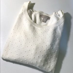 Banana republic: White long sleeve shirt